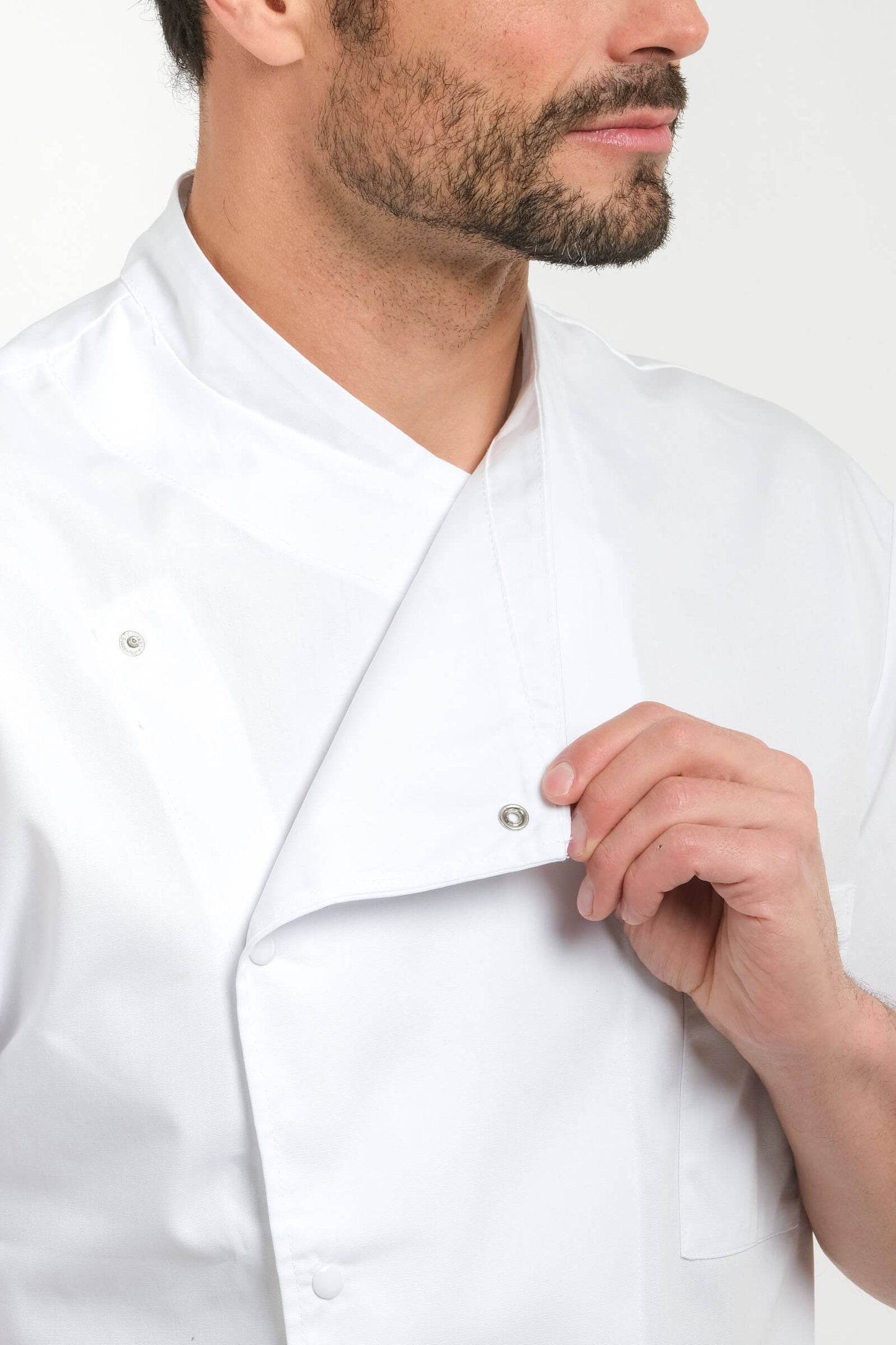 JULIUS Mens Chef Jacket S/S