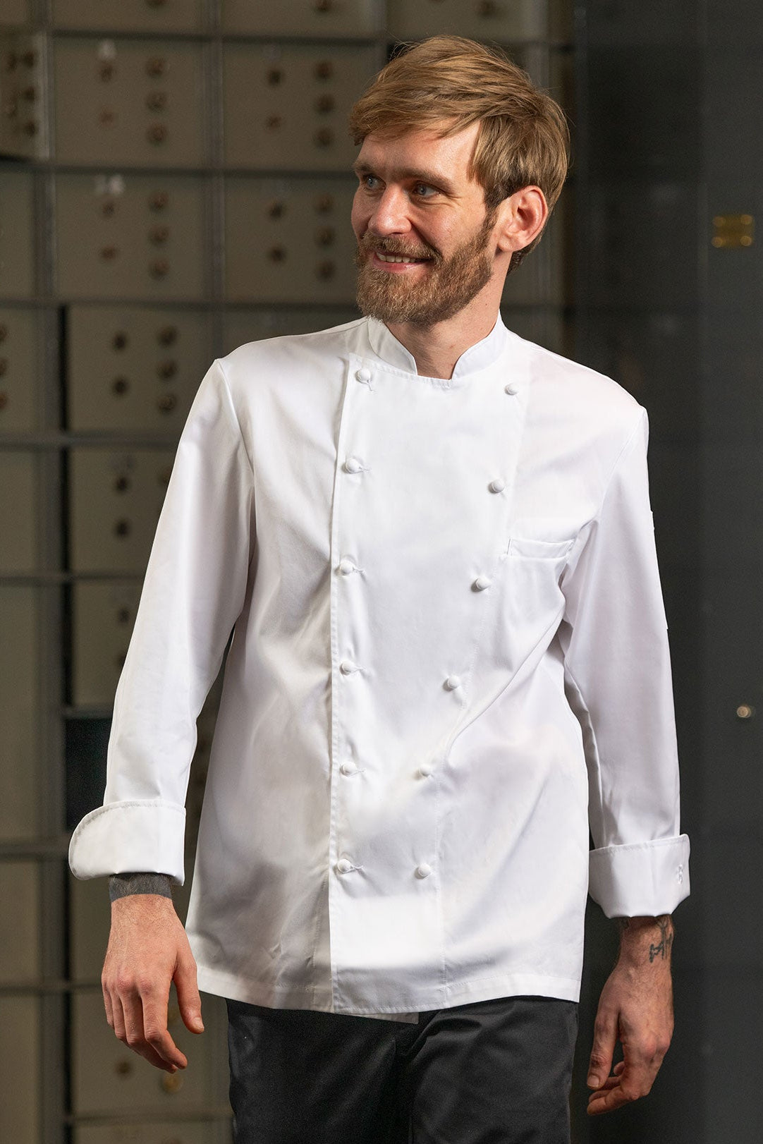 GRAND CHEF Mens Chef Jacket L/S