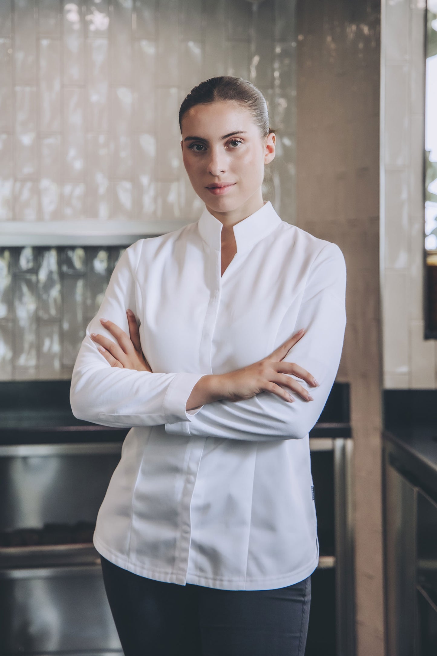 ASTRELLA Womens Chef Jacket
