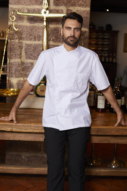 JULIUS Mens Chef Jacket S/S